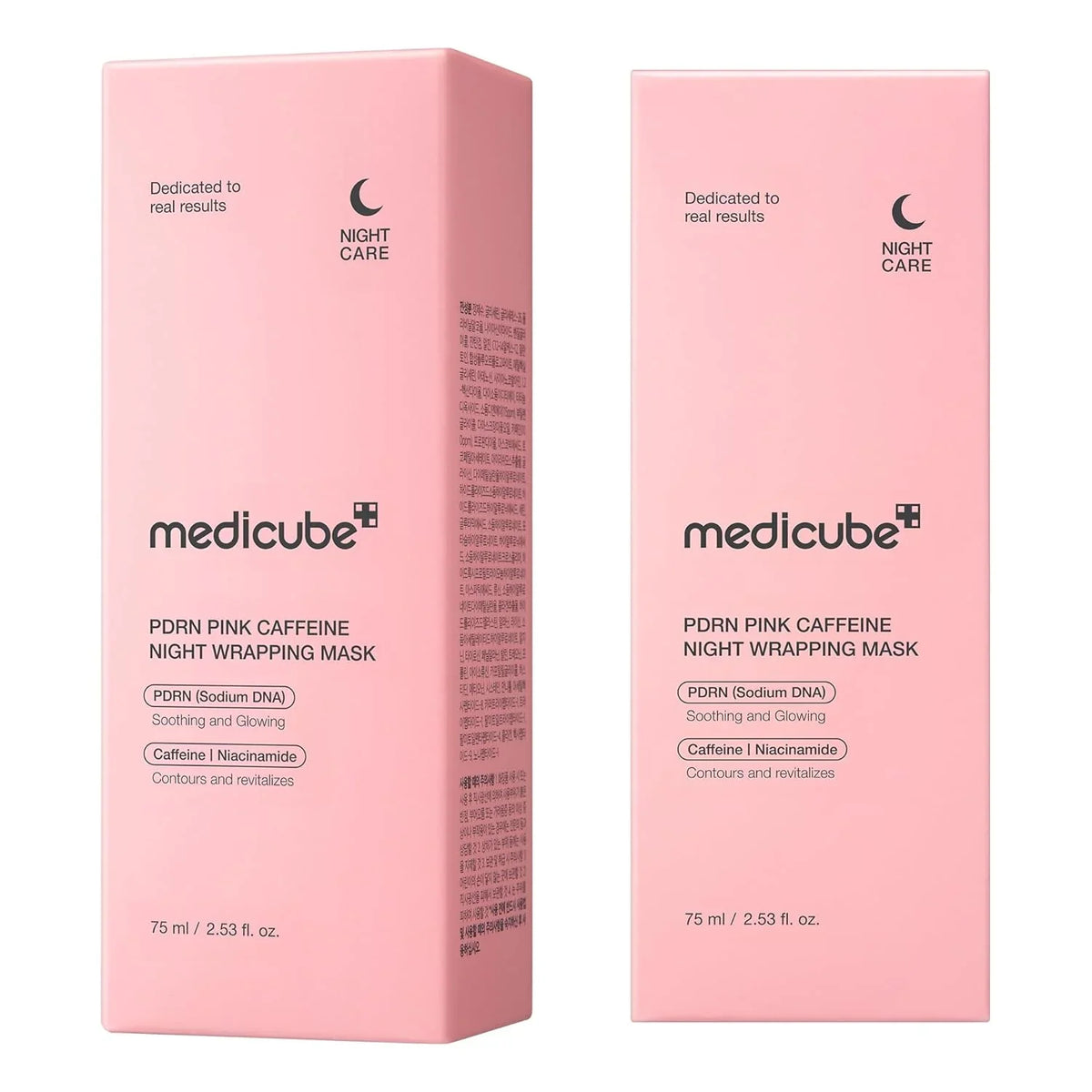 Máscara Nocturna De Cafeína Pdrn Rosa de Medicube 75ml